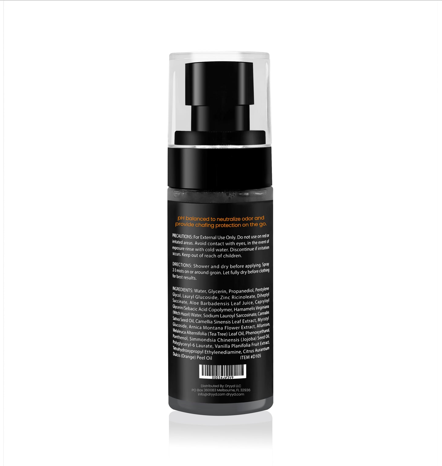 DRYYD® Deodorizing Toner Spray for Balls
