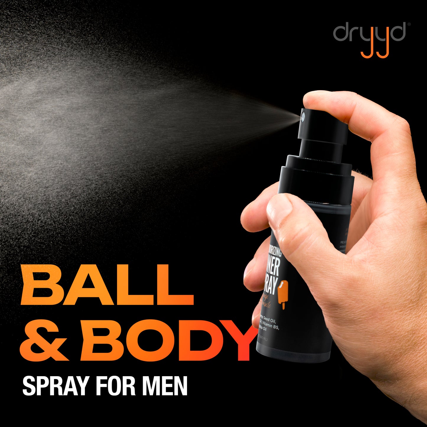 DRYYD® Deodorizing Toner Spray for Balls