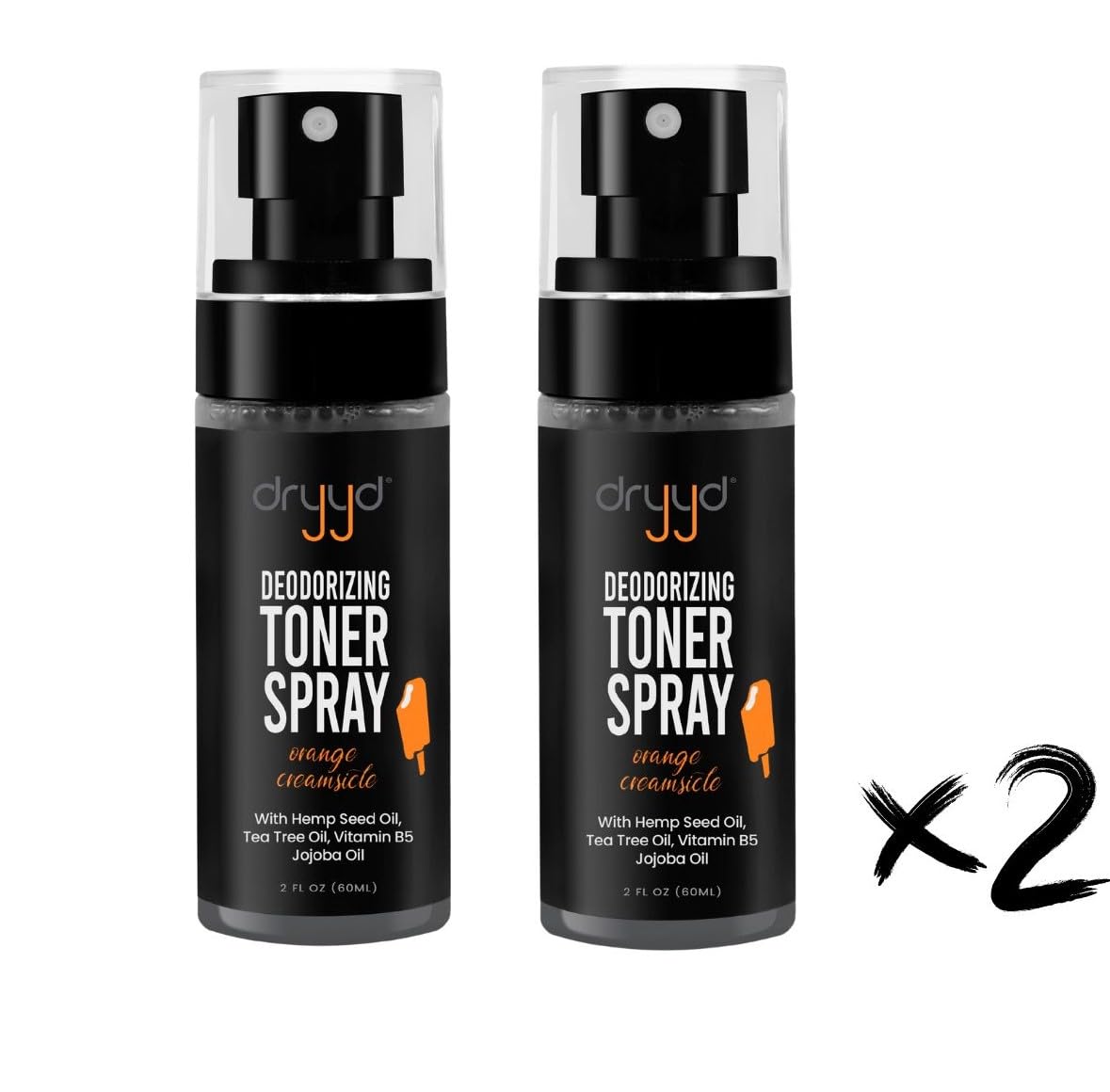 DRYYD® Deodorizing Toner Spray for Balls 2-Pack