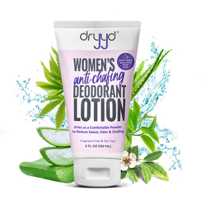 DRYYD® Womens Anti Chafing Deodorant Lotion